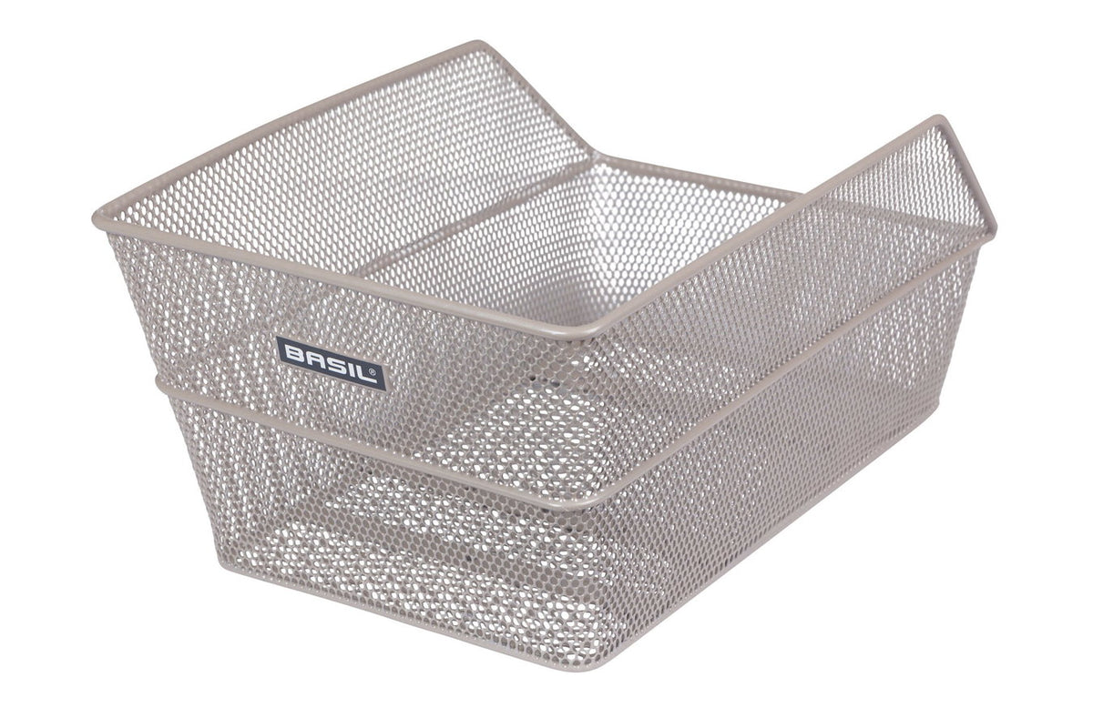 Basil Fahrradkorb Cento Hinterrad nude metallic