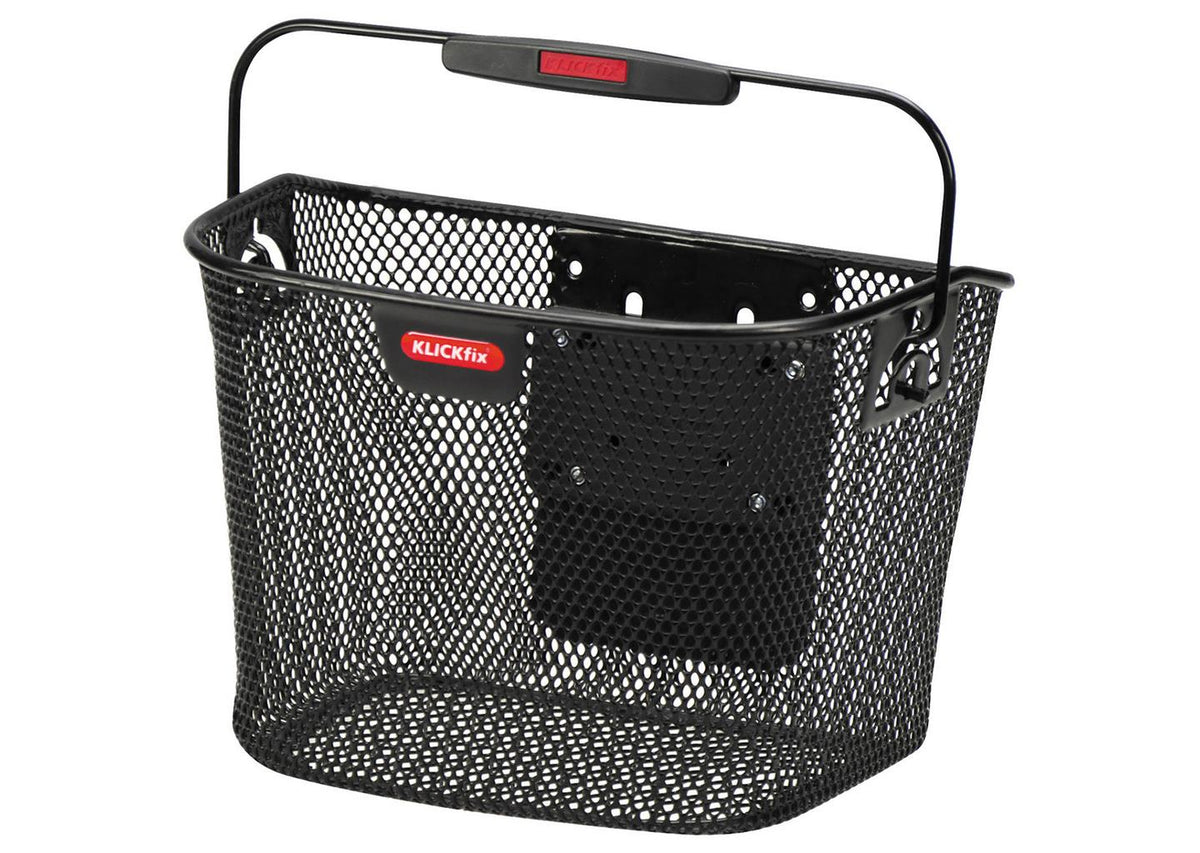 KLICKfix Fahrradkorb Mini für den Lenker, 10 L, schwarz