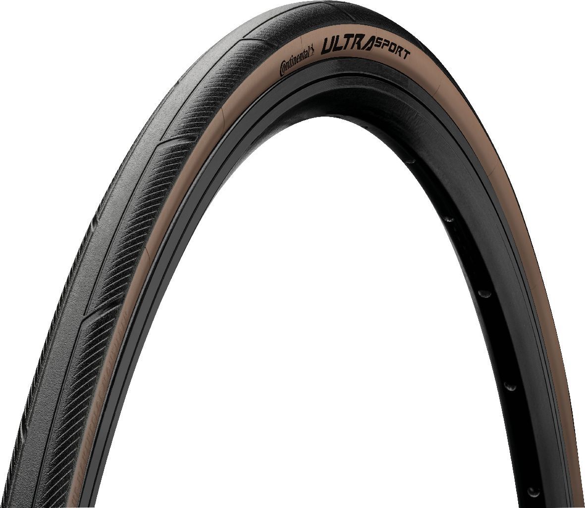 Continental Reifen Ultra Sport III 28 Zoll 700 x 28C (28 - 622) Faltbar schwarz/braun PureGrip Compound