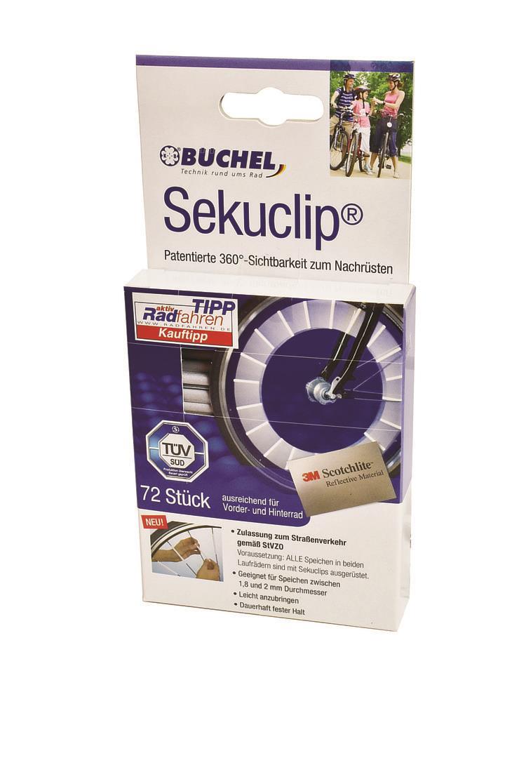 3M Speichensticks Scotchlite Sekuclip 80 mm 72 Stück