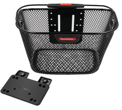 KLICKfix Fahrradkorb Mini für den Lenker, 10 L, schwarz