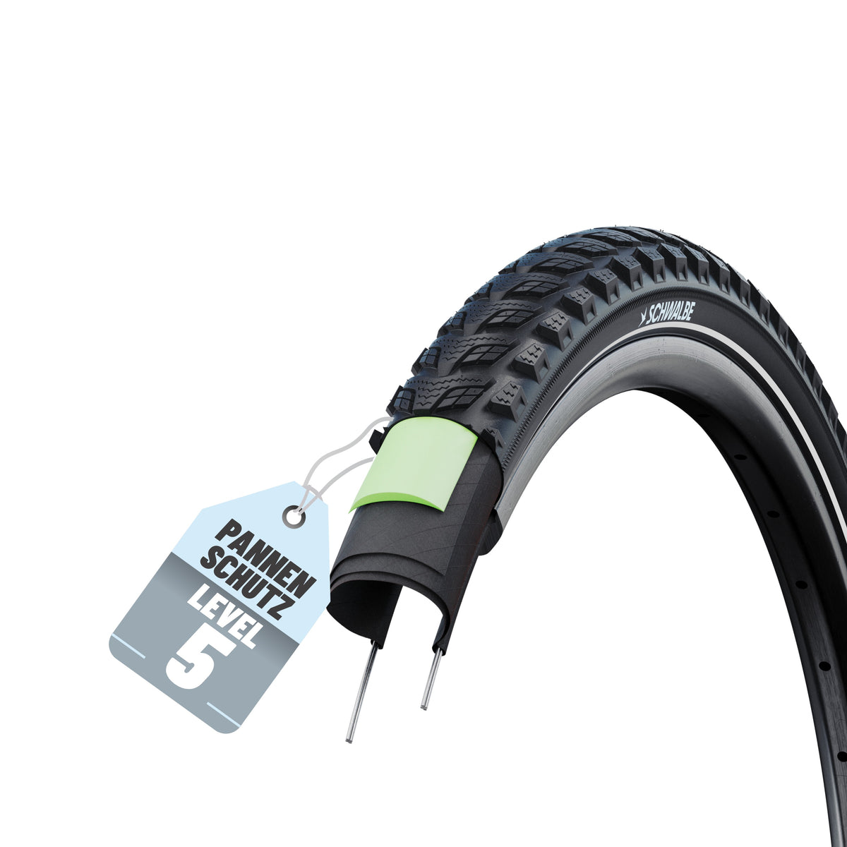 Schwalbe Reifen Marathon 365 Schwarz Reflex 26 x 2.00 (50-559)" Drahtreifen Modell 2026