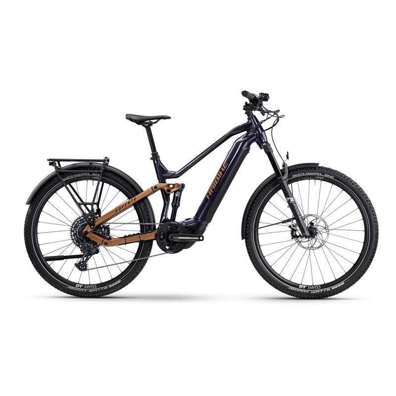 Haibike ADVENTR SE MTB Fully purple/cognac glänzend