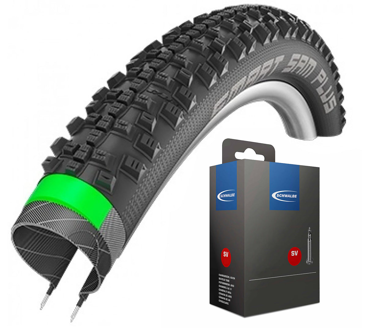 Schwalbe Reifen Smart Sam Plus schwarz 26" 27,5" 28" 29"
