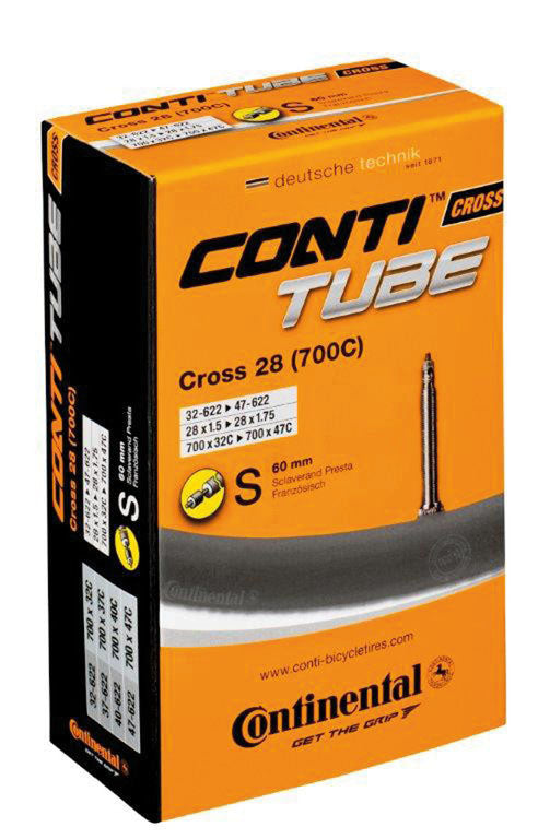 Continental Fahrrad Schlauch Cross SV 60mm 28" (32/47-622)