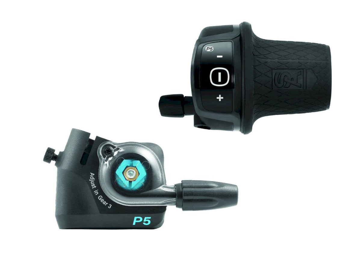 SunRace Drehgriffschalter DLM400 5-fach für Sram S5