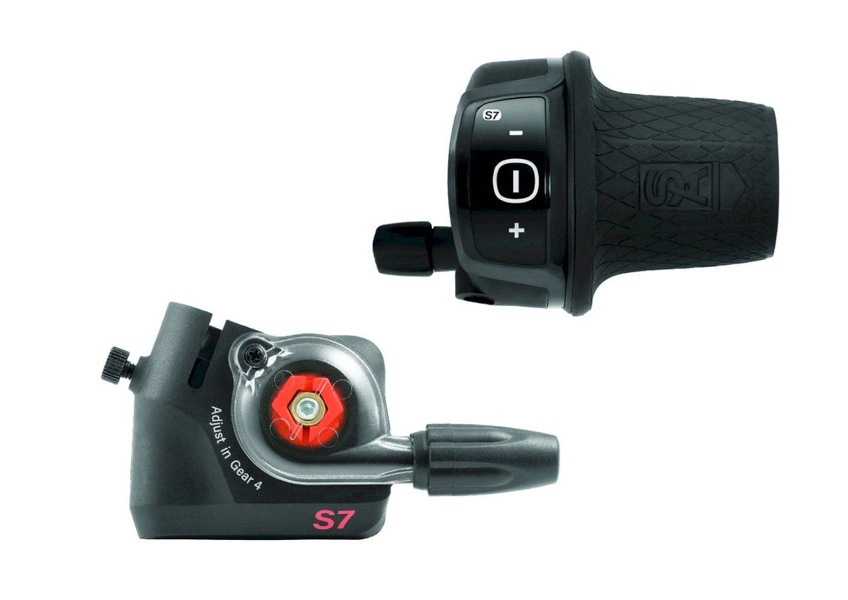 SunRace Drehgriffschalter DLM400 7-fach für Sram S7