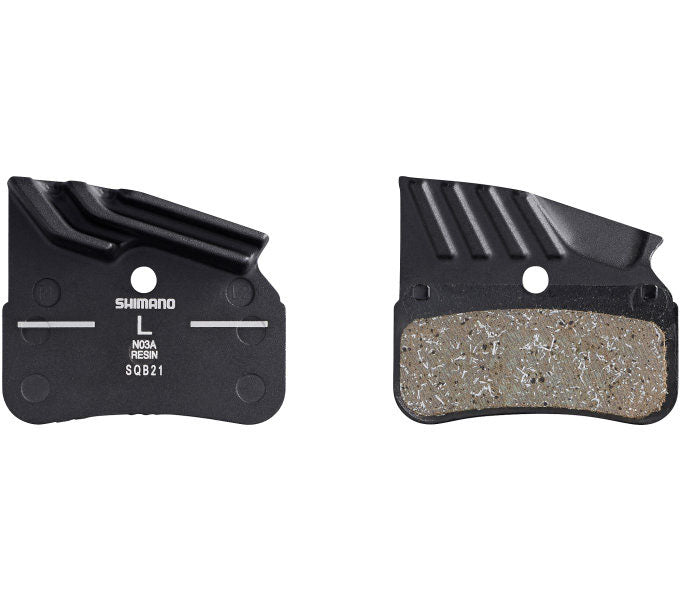 Shimano Scheibenbremsbelag N03A Resin mit Kühlrippen 1 Paar