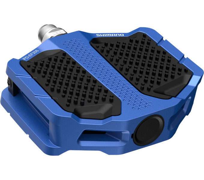 Shimano Plattform Pedale PD-EF205 Blau (Paar)