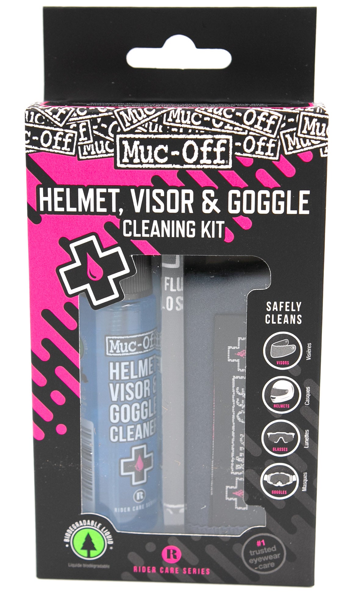 Muc-Off Reinigungsset Visor Lens & Goggle Cleaning Kit