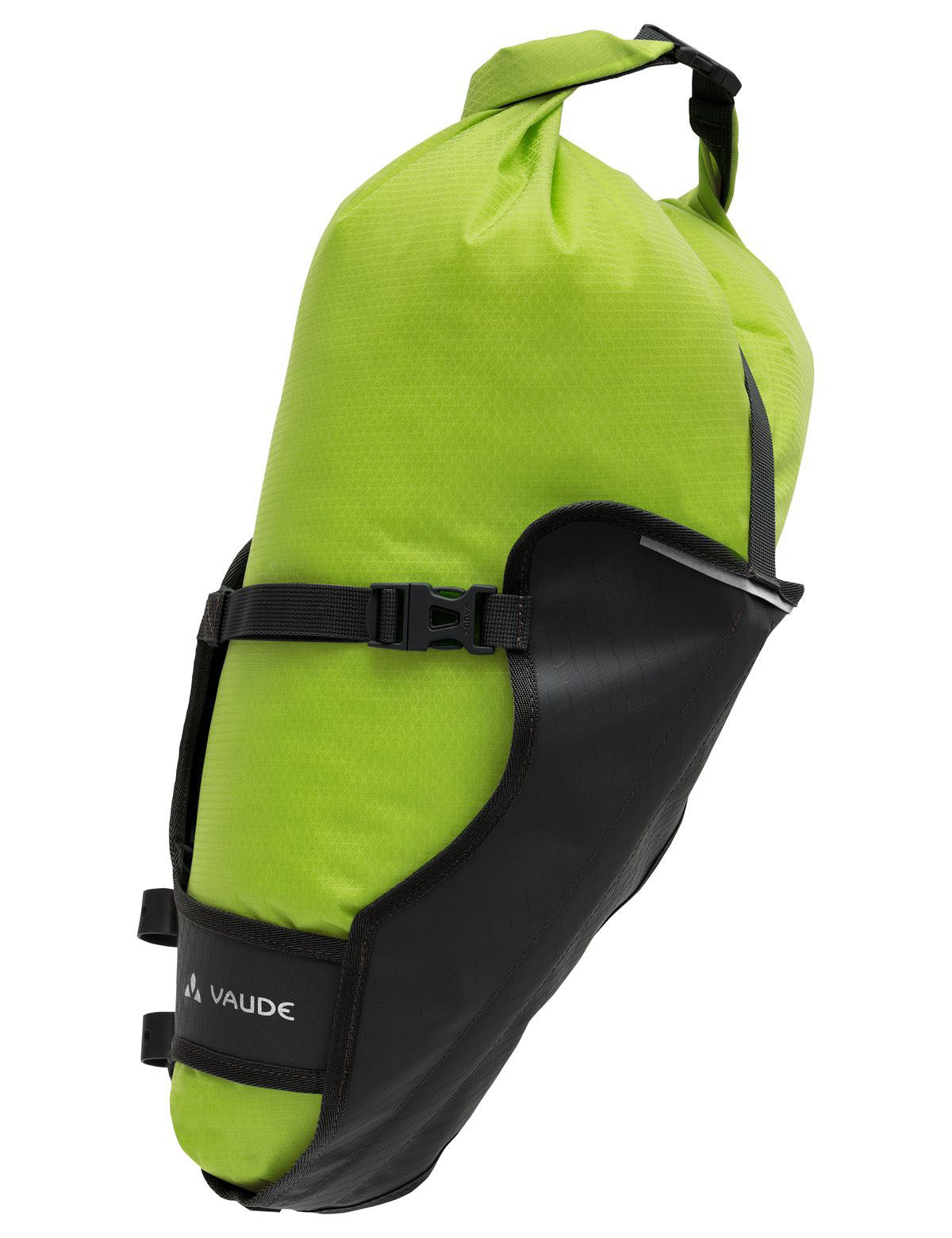 Vaude Satteltasche Trailsaddle schwarz/grün mit Powerstrap Befestigung