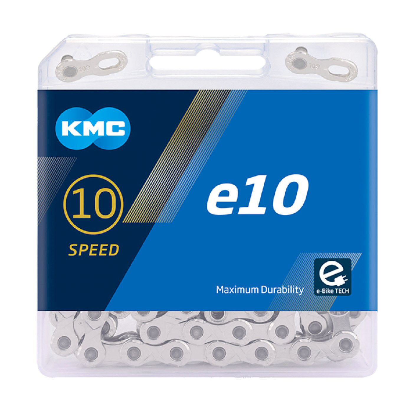 KMC E-Bike Kette e10 10-fach 122 Glieder mit MissingLink