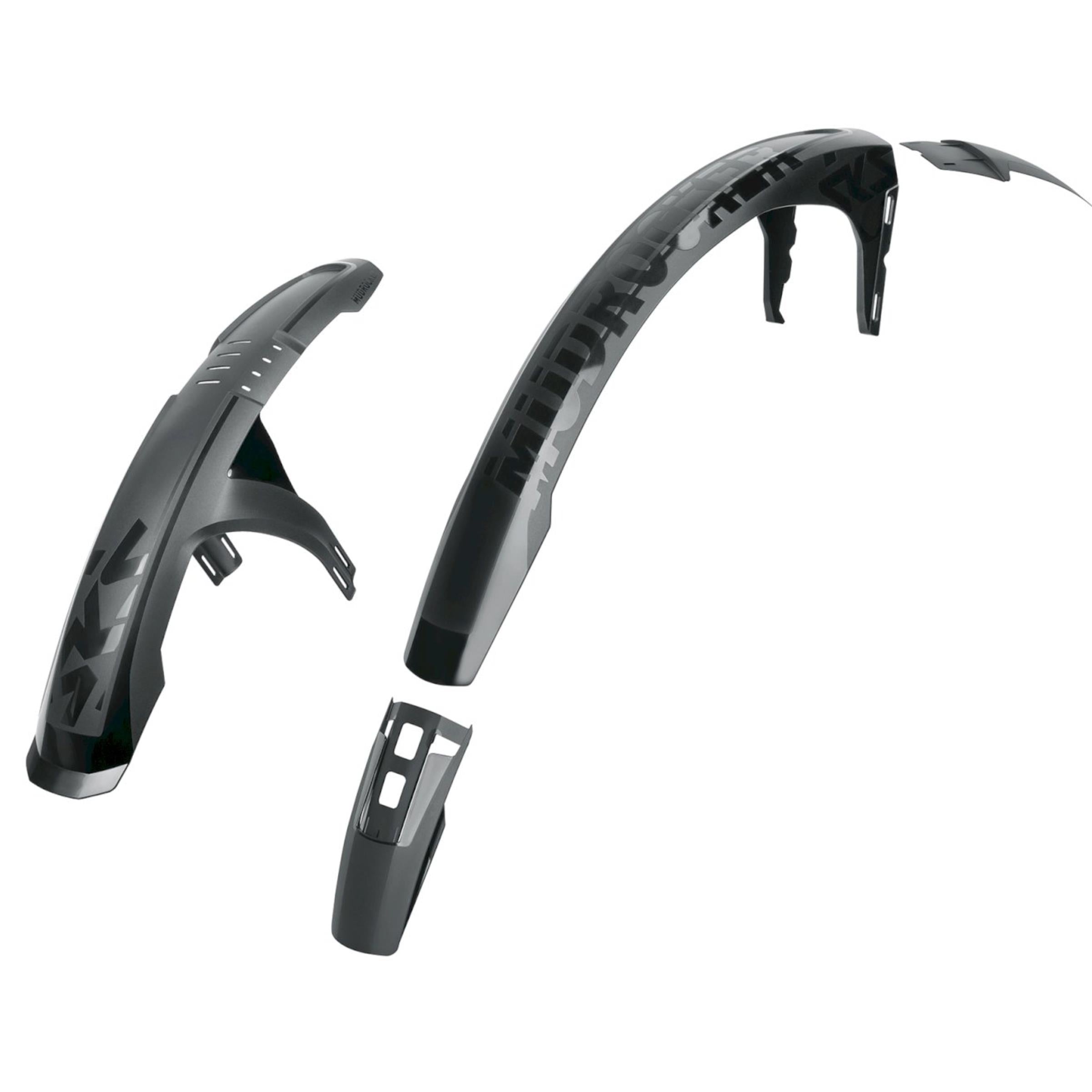SKS Steckschutzblech Set Mudrocker Front+Rear black