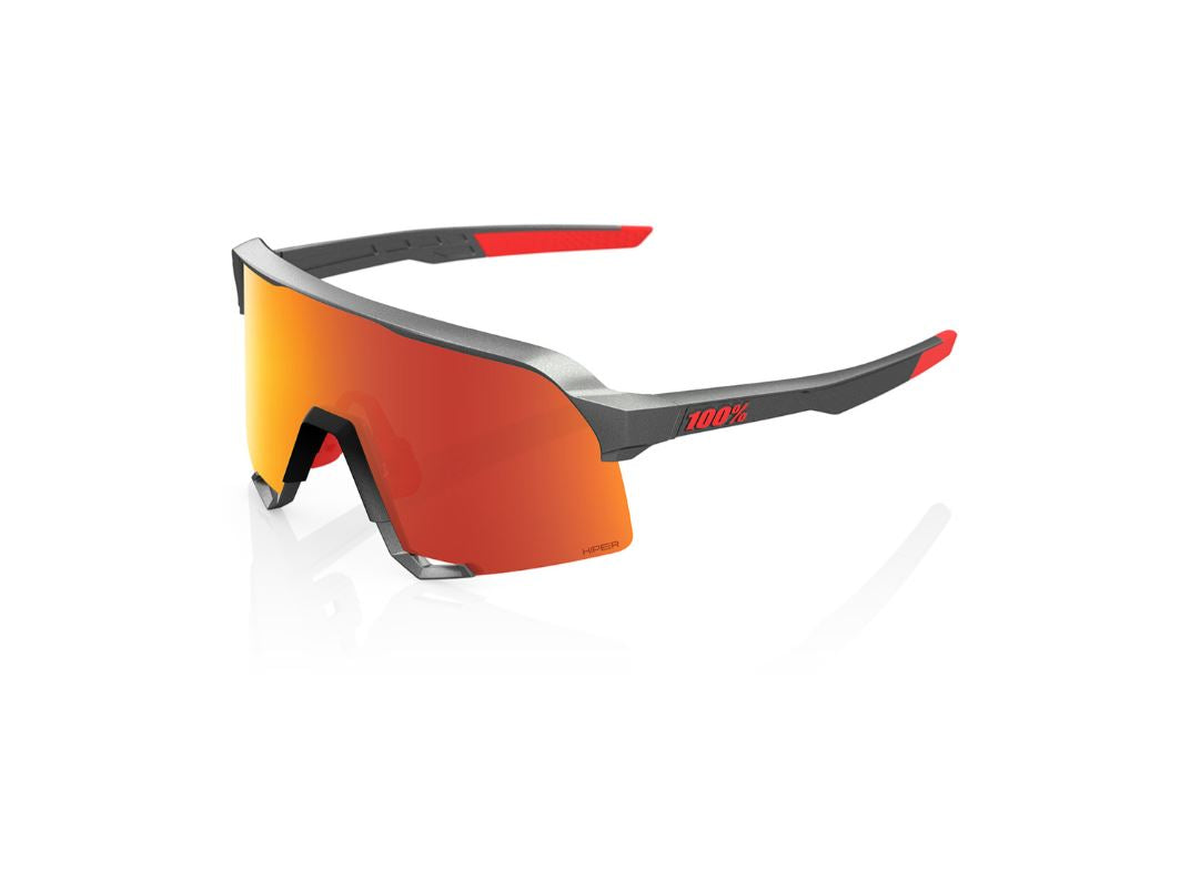 100% Sonnenbrille S3 HiPER Mirror Lens Matte Gunmetal