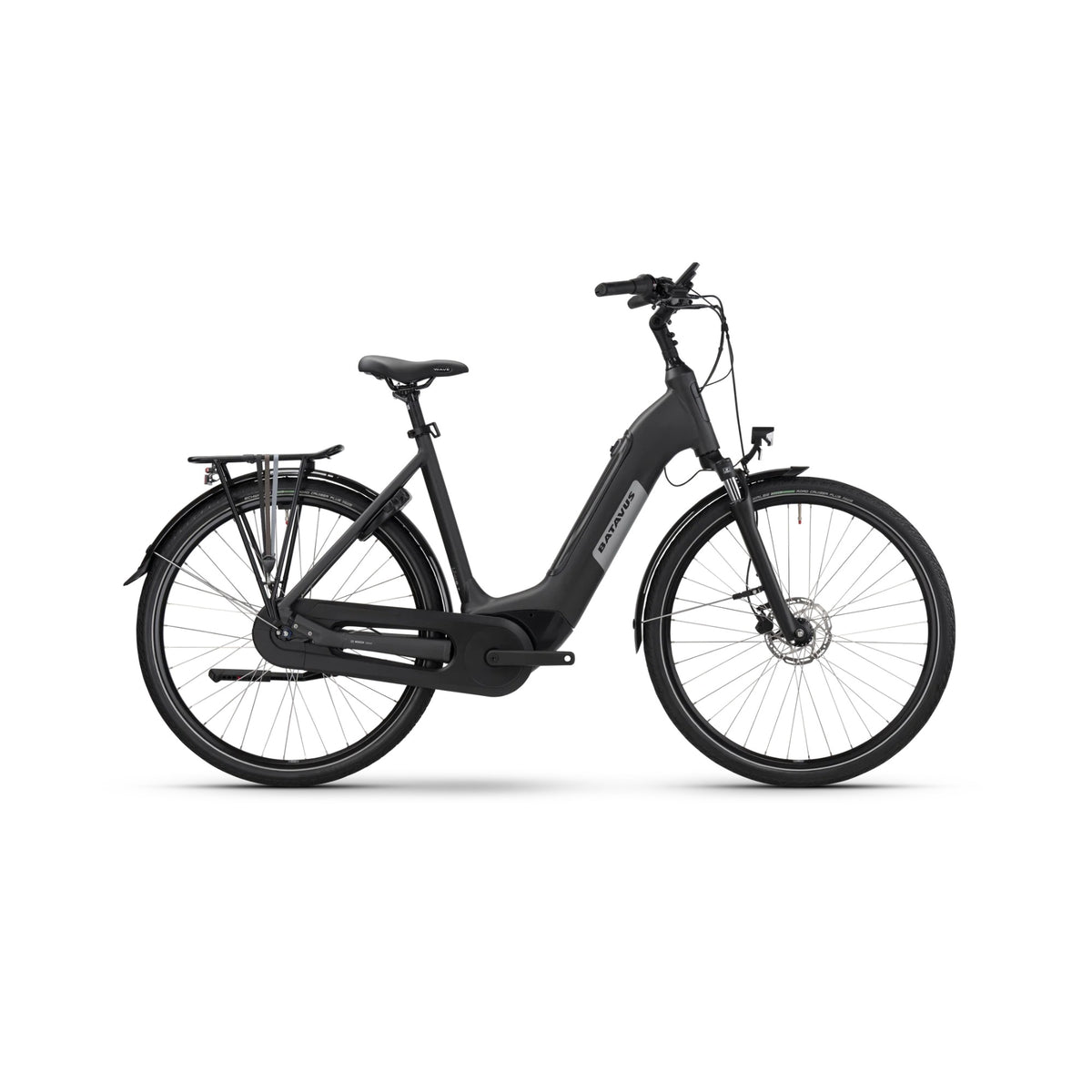 Batavus Altura E-go®Power Pro Low 500 Wh 5-G RT | 25-26 BAT BPI smoking black matt