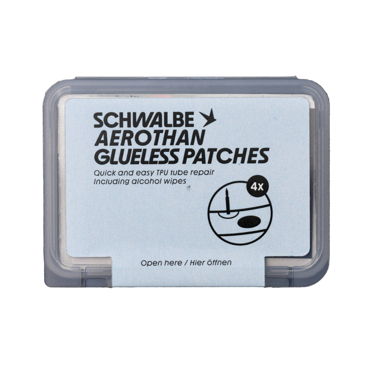 Schwalbe Flicken Set für Schwalbe Schläuche selbstklebend 4 Stück