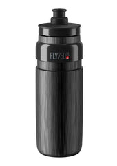 Elite Trinkflasche FLY Tex schwarz graue Grafik 0,75 L
