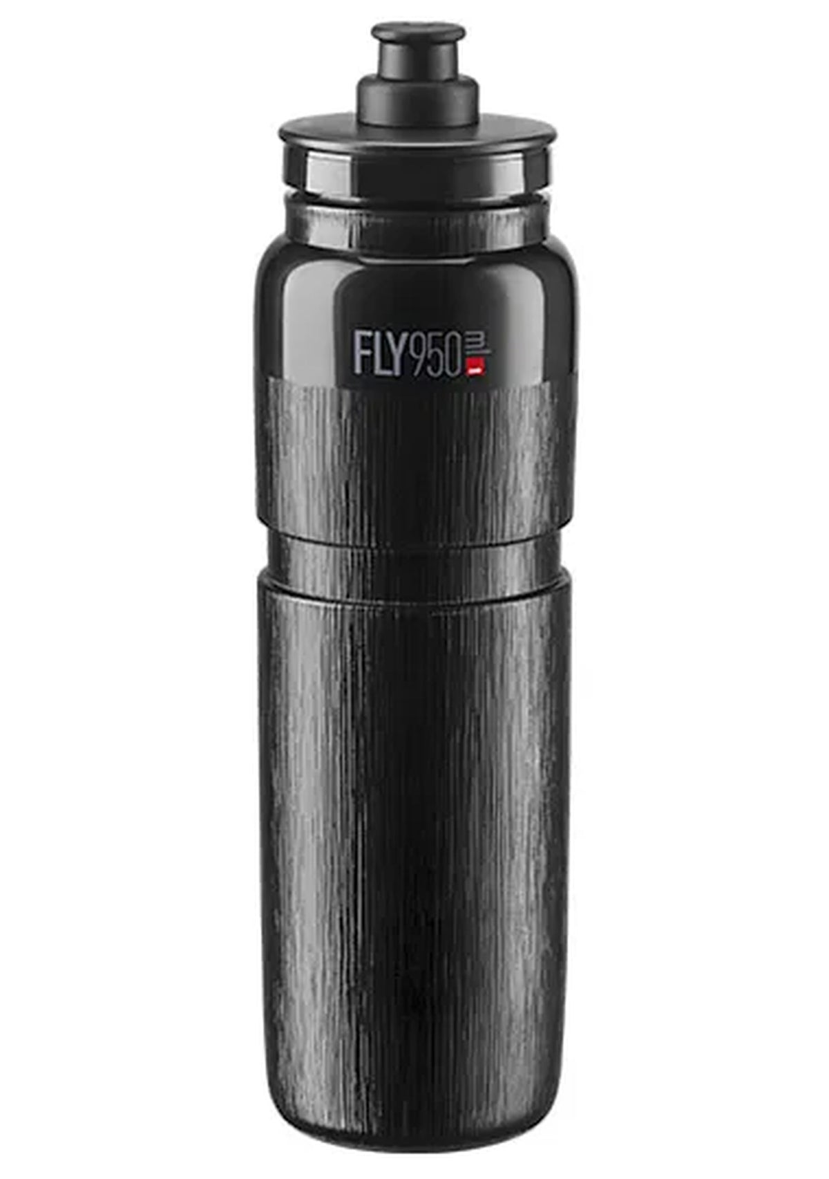Elite Trinkflasche FLY Tex schwarz graue Grafik 0,95 L