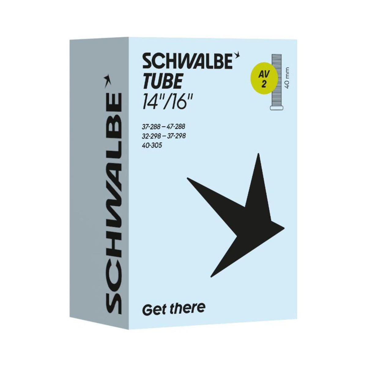 Schwalbe Schlauch Nr. 2 (14"/16") Modell 2026