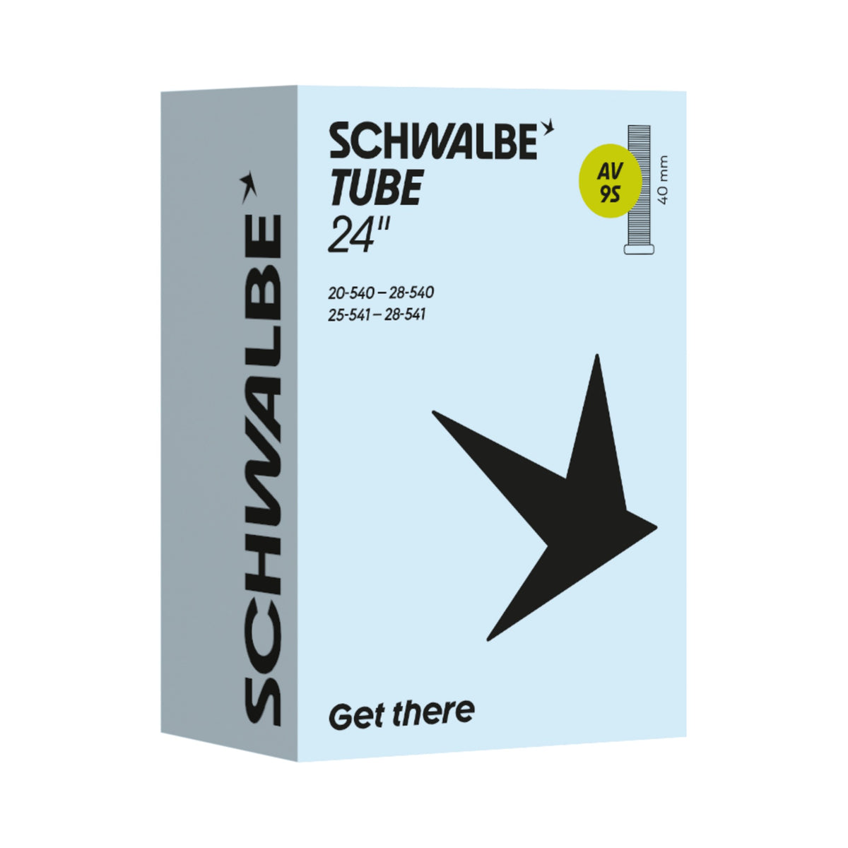 Schwalbe Schlauch AV9S 40 mm (24") 20/28-540/541 Modell 2026