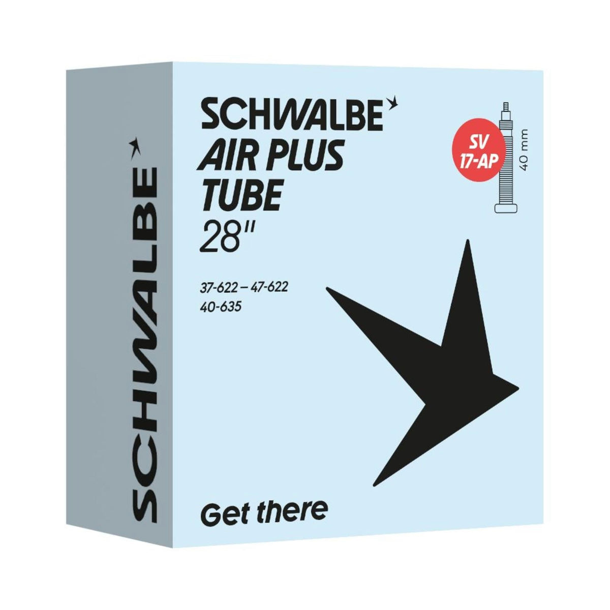 Schwalbe Schlauch SV17-AP Air Plus 40 mm (28") 37/47-622/635 Modell 2026