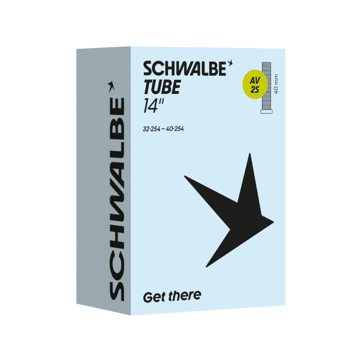 Schwalbe Schlauch AV2S 40 mm (14") 32/40-254 Modell 2026