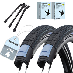 Schwalbe Reifen Big Ben Performance RaceGuard Schwarz Reflex 27,5x2,00 (50-584) – Set, Schlauch wählbar