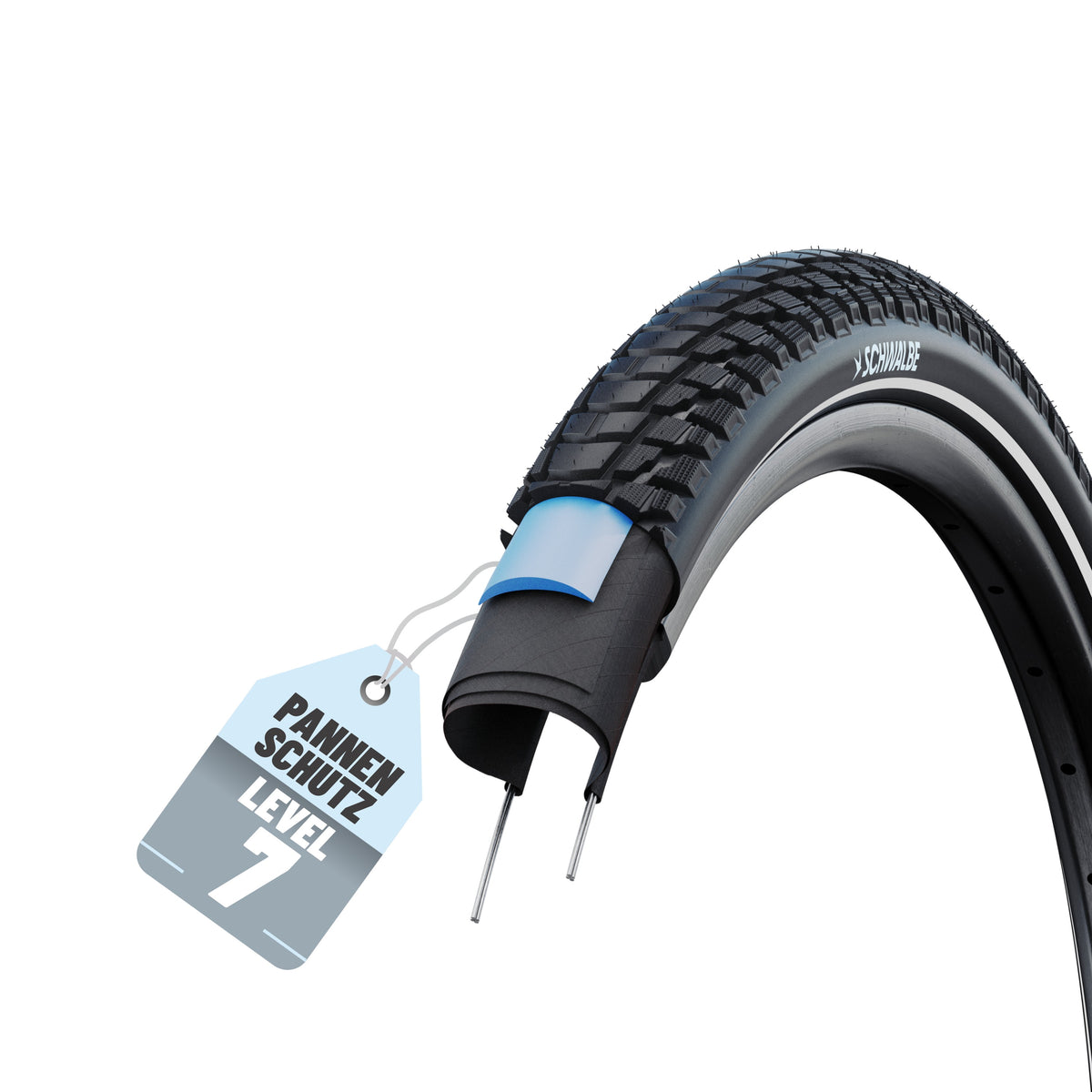 Schwalbe Reifen Marathon Plus Tour Schwarz Reflex 28 x 2.00 (50-622)" Drahtreifen Modell 2026