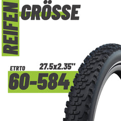 Schwalbe Reifen Smart Sam Cargo Schwarz Reflex 27.5 x 2.35 (60-584)" Drahtreifen Modell 2026