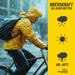 BikePeak V-Brake Bremsbeläge 60mm – 4er Set Felgenbremse 20-29 Zoll