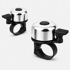 BikePeak Fahrradklingel 2er-Set – 360° drehbar, für 22,2 mm Lenker