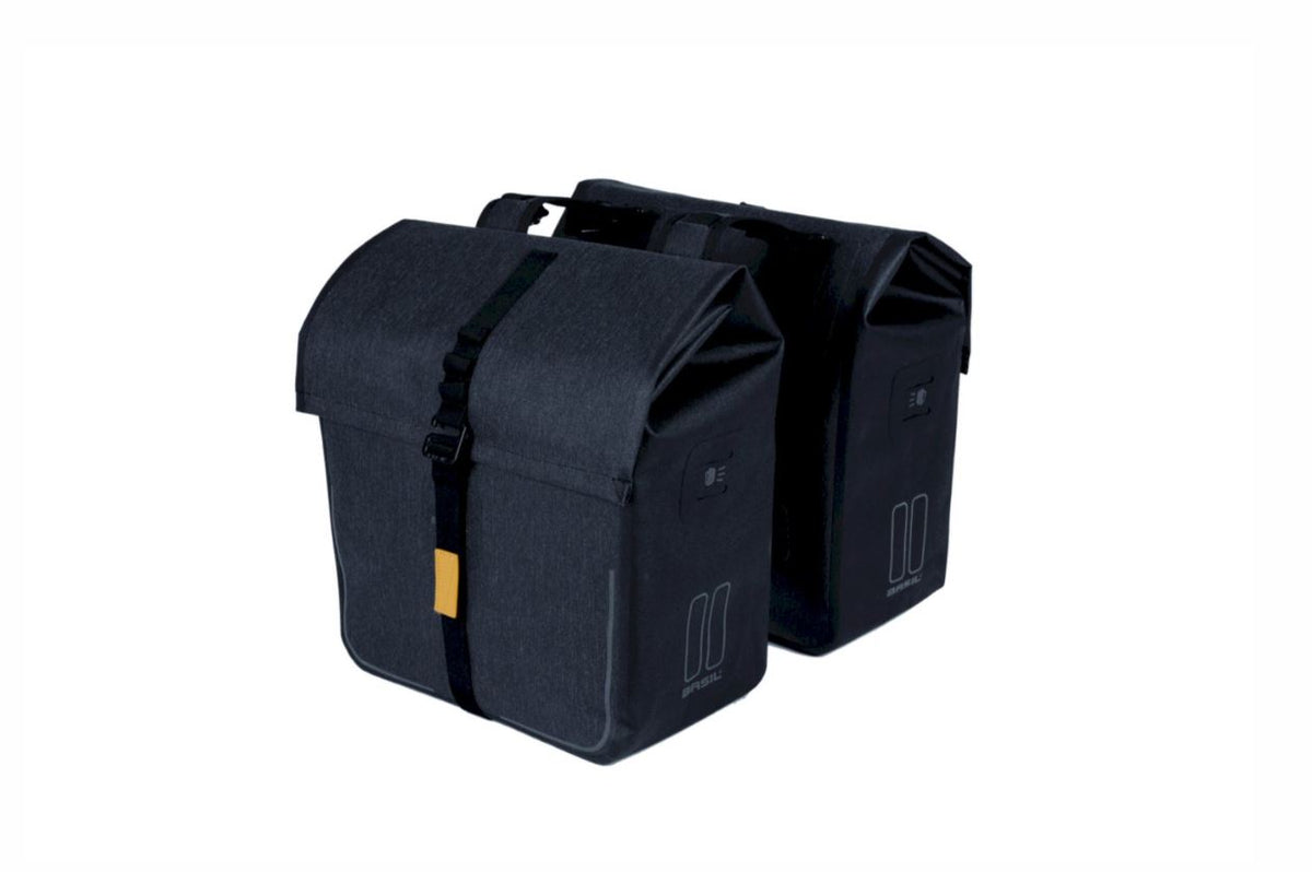Basil Doppelpacktasche Urban Dry charcoal melee 50 l