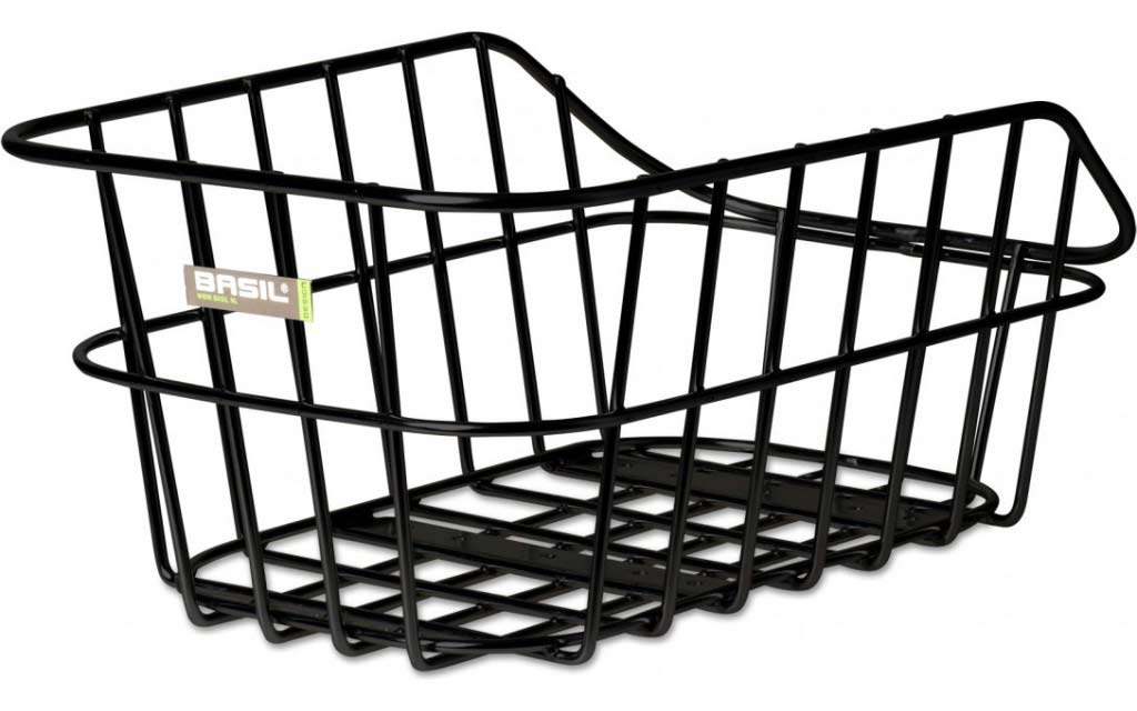 Basil Cento Alu Fahrradkorb hinten schwarz