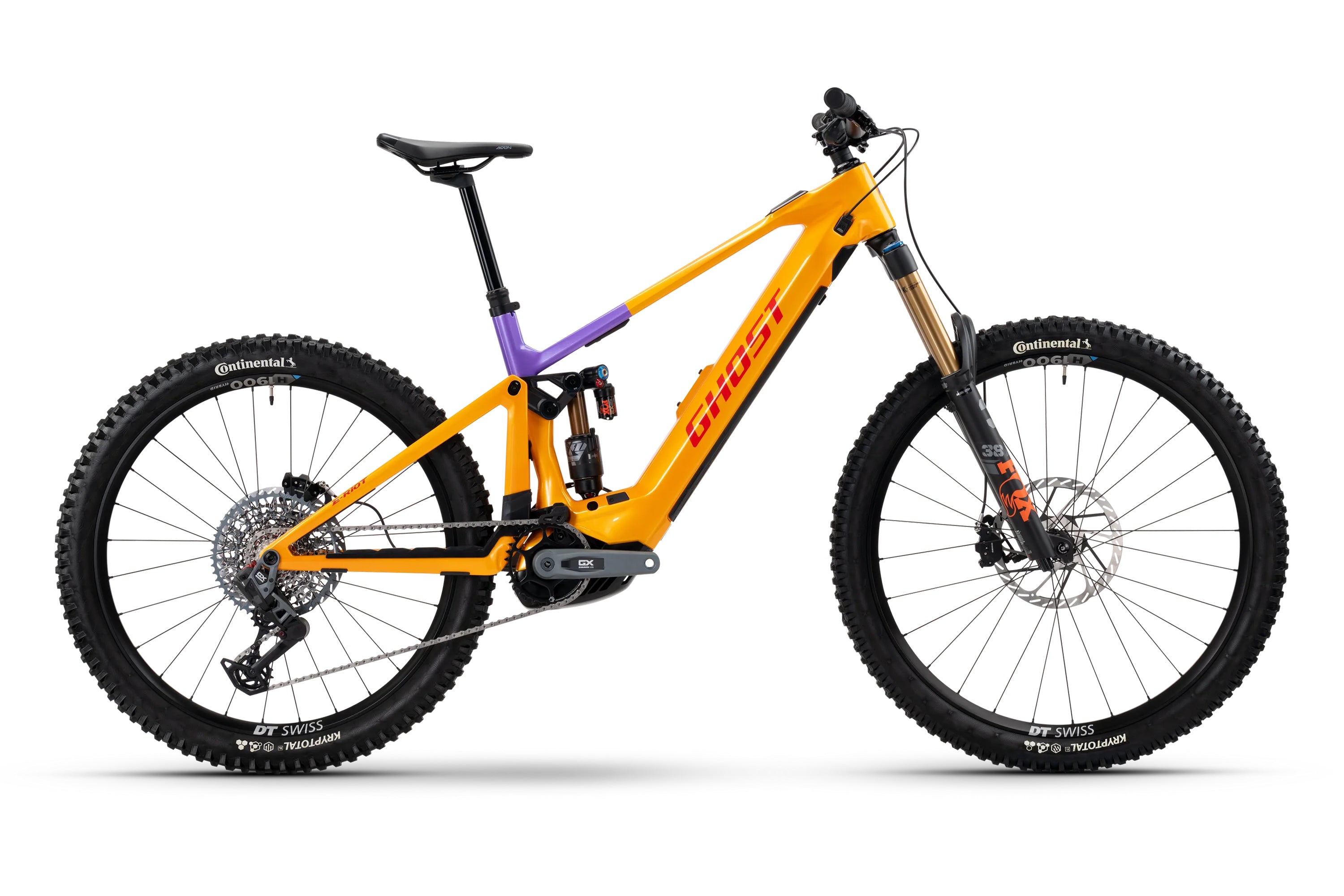 GHOST E-RIOT CF FULL PARTY Unisex orange dazzling mango/diva purple