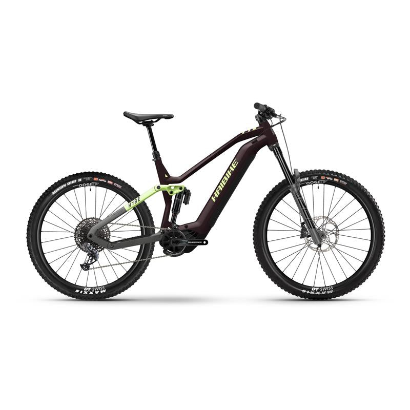 Haibike HYBE 10.5 MTB Fully choco/canary/grey matt