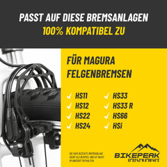 BikePeak Magura Bremsbelag für HS11/HS33
